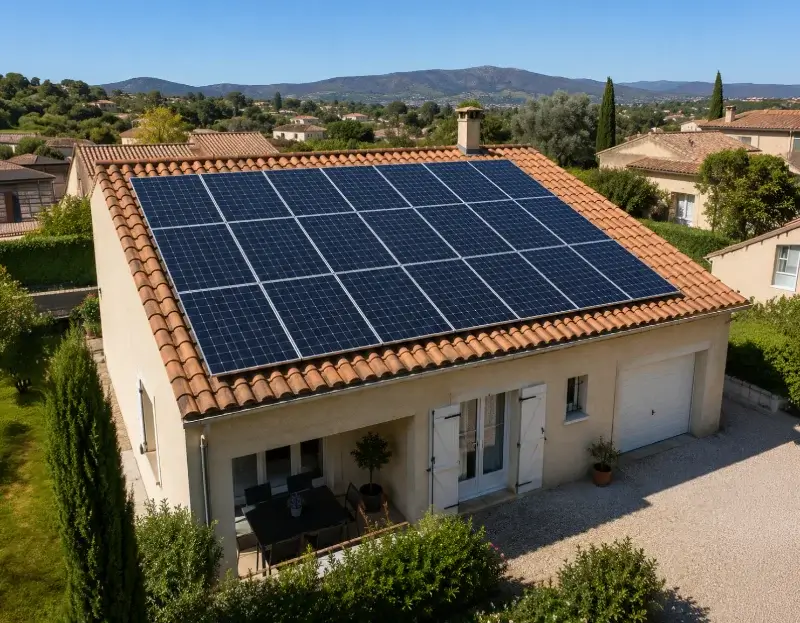 Prime à l'autoconsommation panneaux solaires Roquemaure — aide financière de l'État